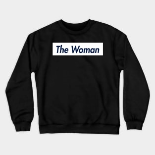 SUPER WOMAN LOGO Crewneck Sweatshirt